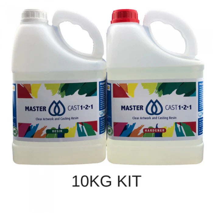 MasterCast Clear Epoxy Resin Australia - Professional Art & Casting Resin (400g-10kg)