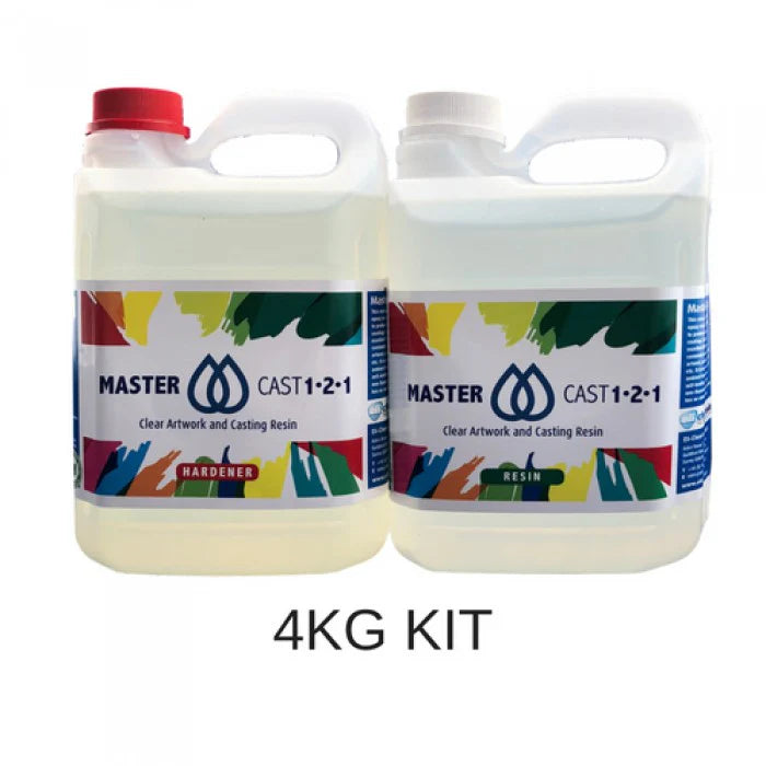 MasterCast Clear Epoxy Resin Australia - Professional Art & Casting Resin (400g-10kg)