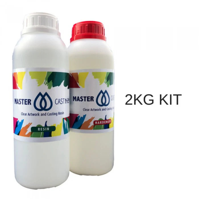 MasterCast Clear Epoxy Resin Australia - Professional Art & Casting Resin (400g-10kg)