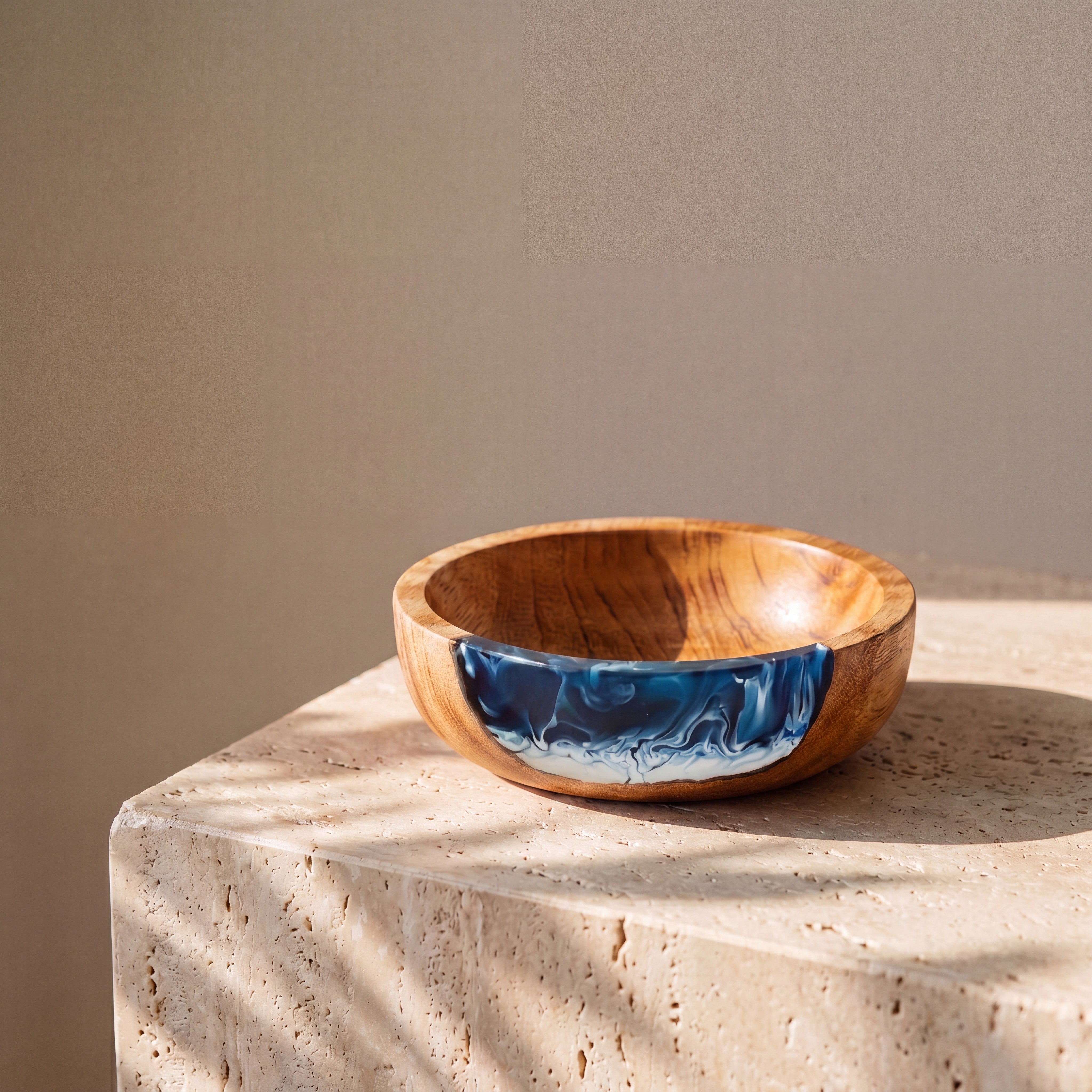 The Entertainer's Bundle in Prussian Blue - Resin bowl hero