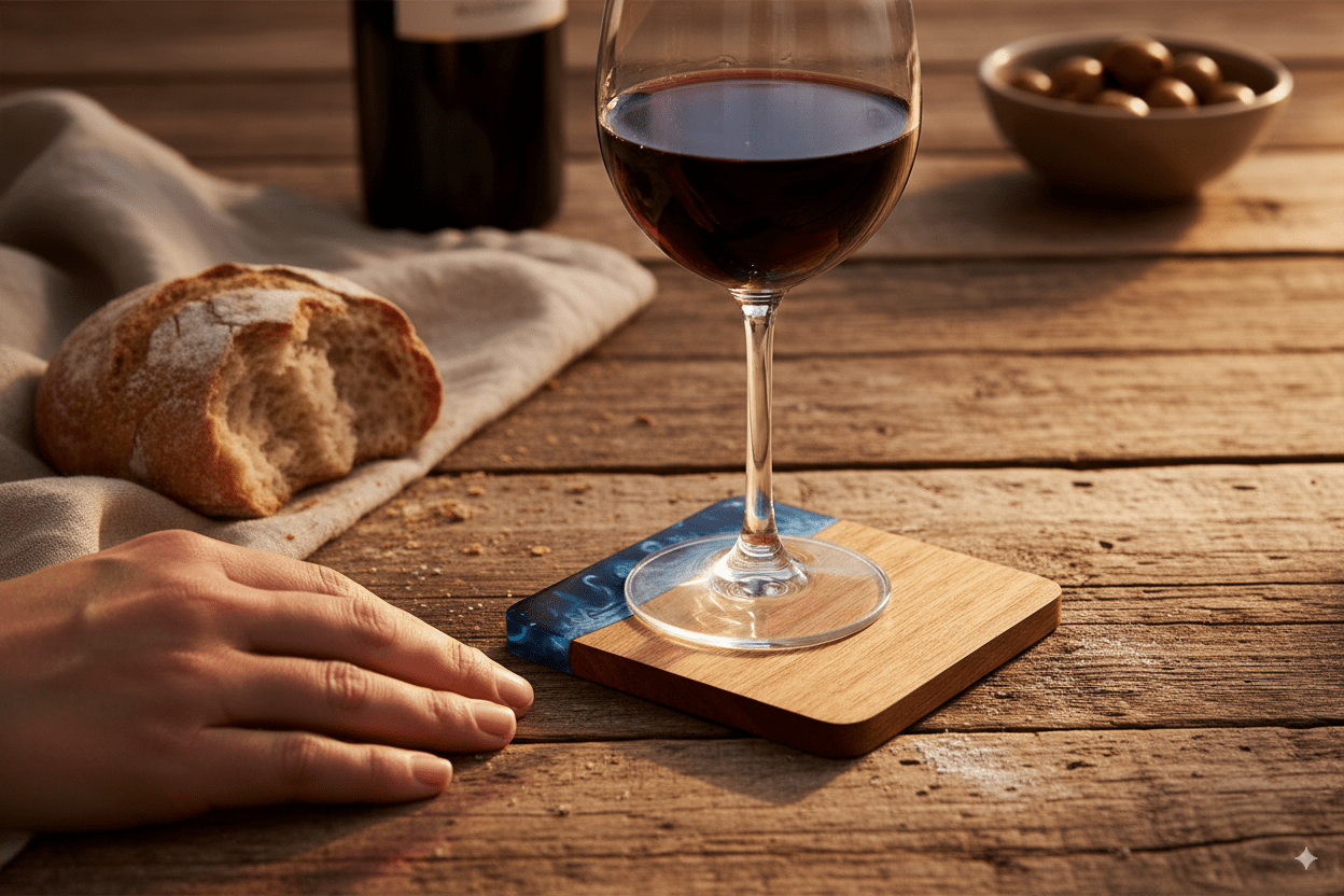 Resin & Wood Coasters