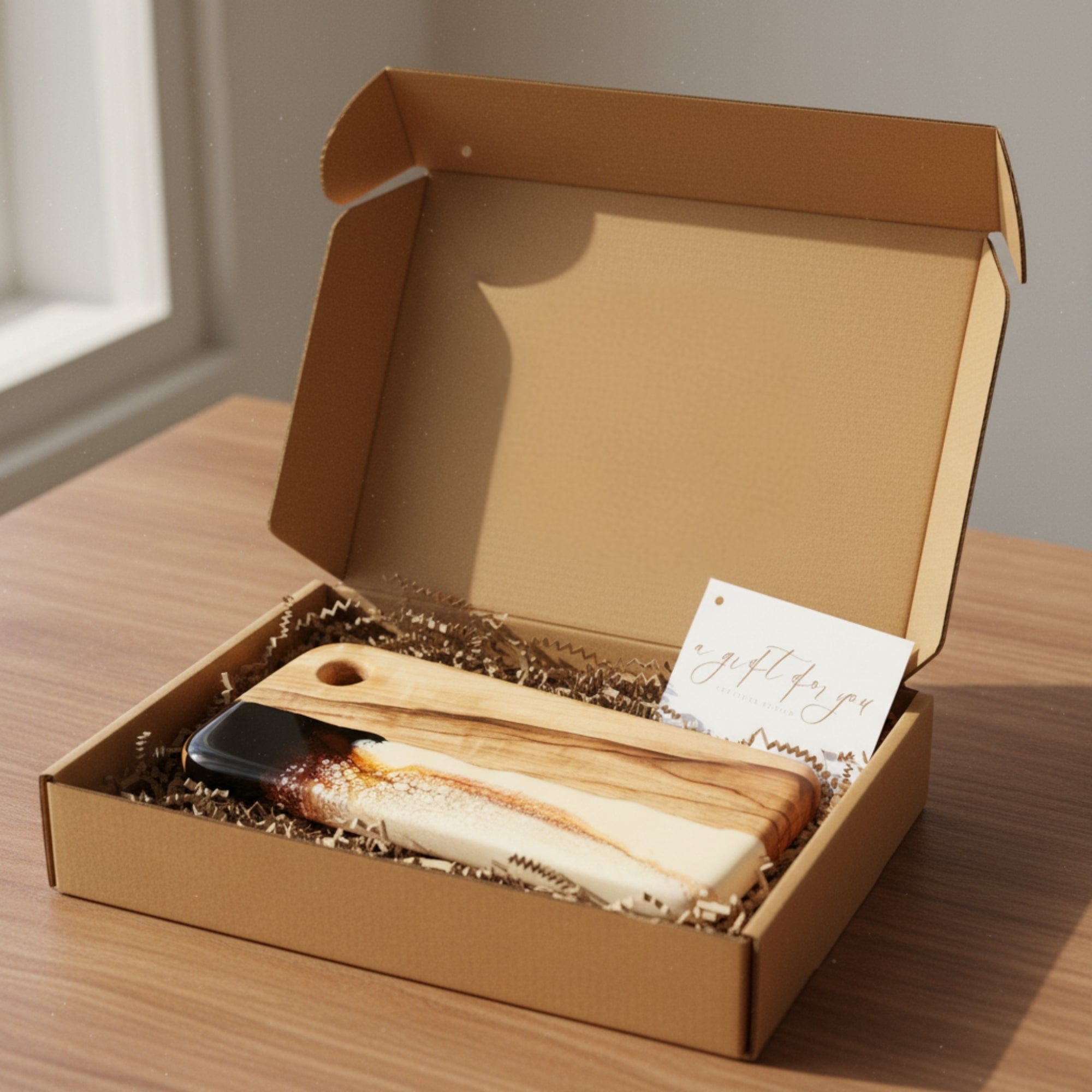 The Nibbles Gift Box in Burnt Ivory - Lifestyle scene with full bundle styled for entertaining