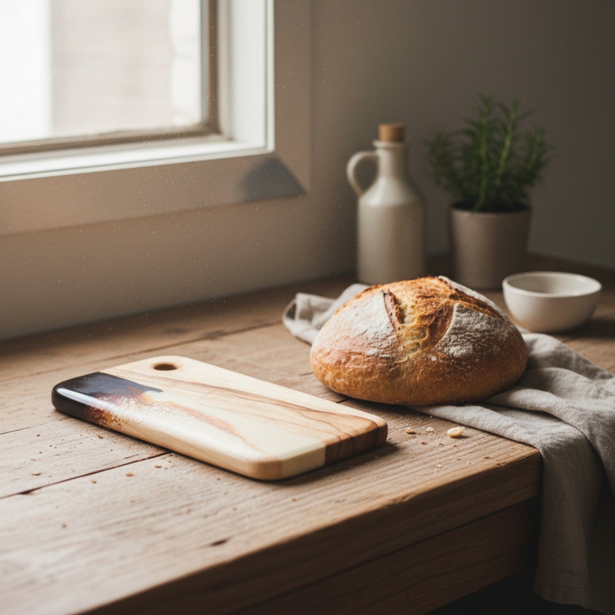 The Nibbles Gift Box in Burnt Ivory - Scale reference showing all pieces together