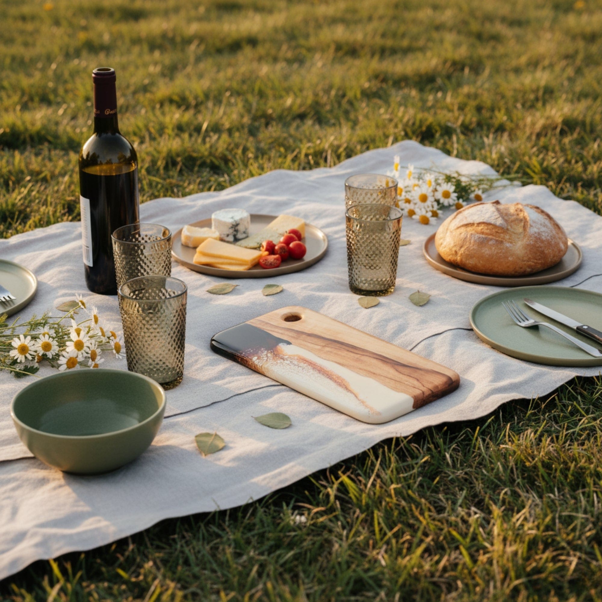 The Nibbles Gift Box in Burnt Ivory - Individual piece highlight within the bundle