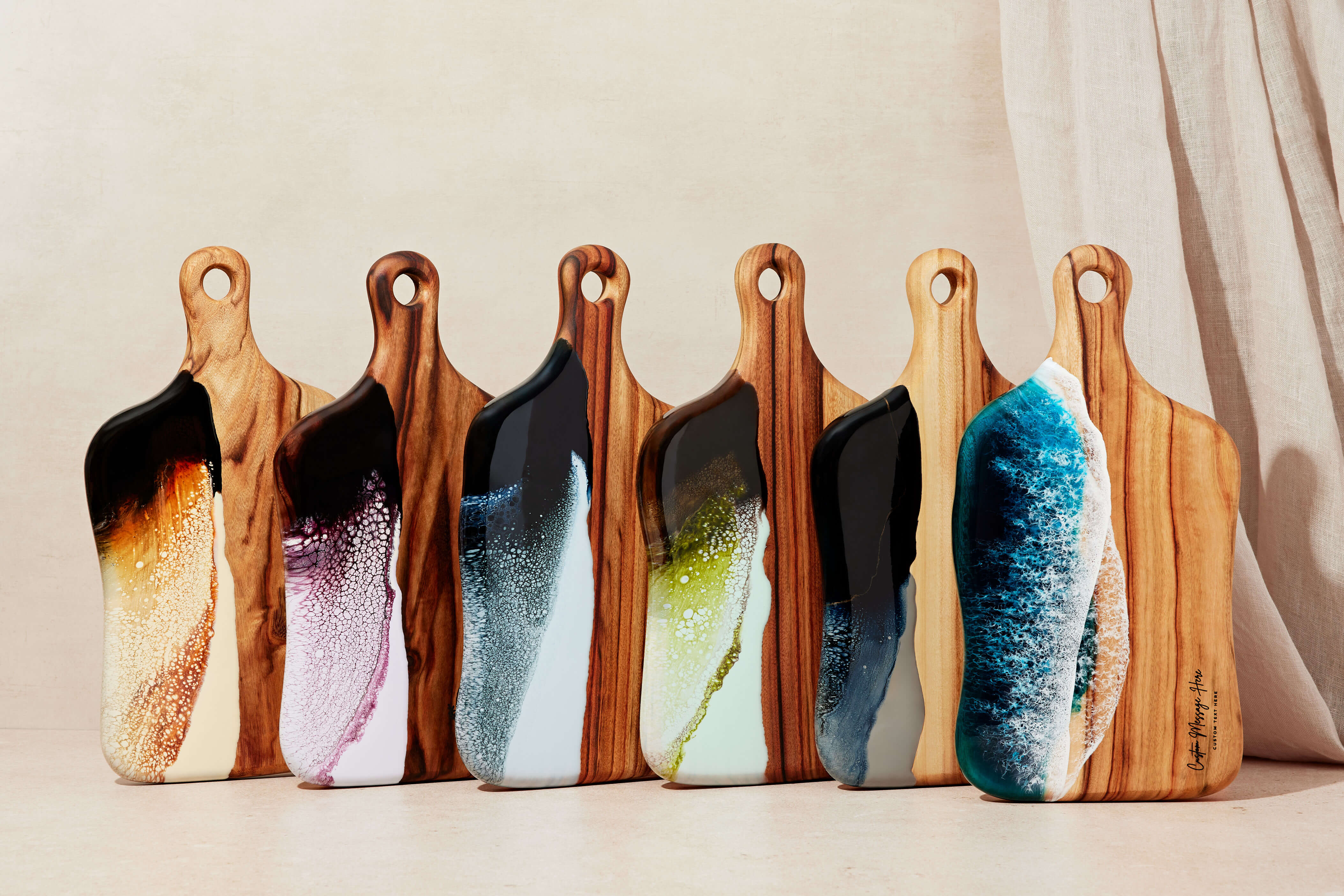 Resin Cheese Boards