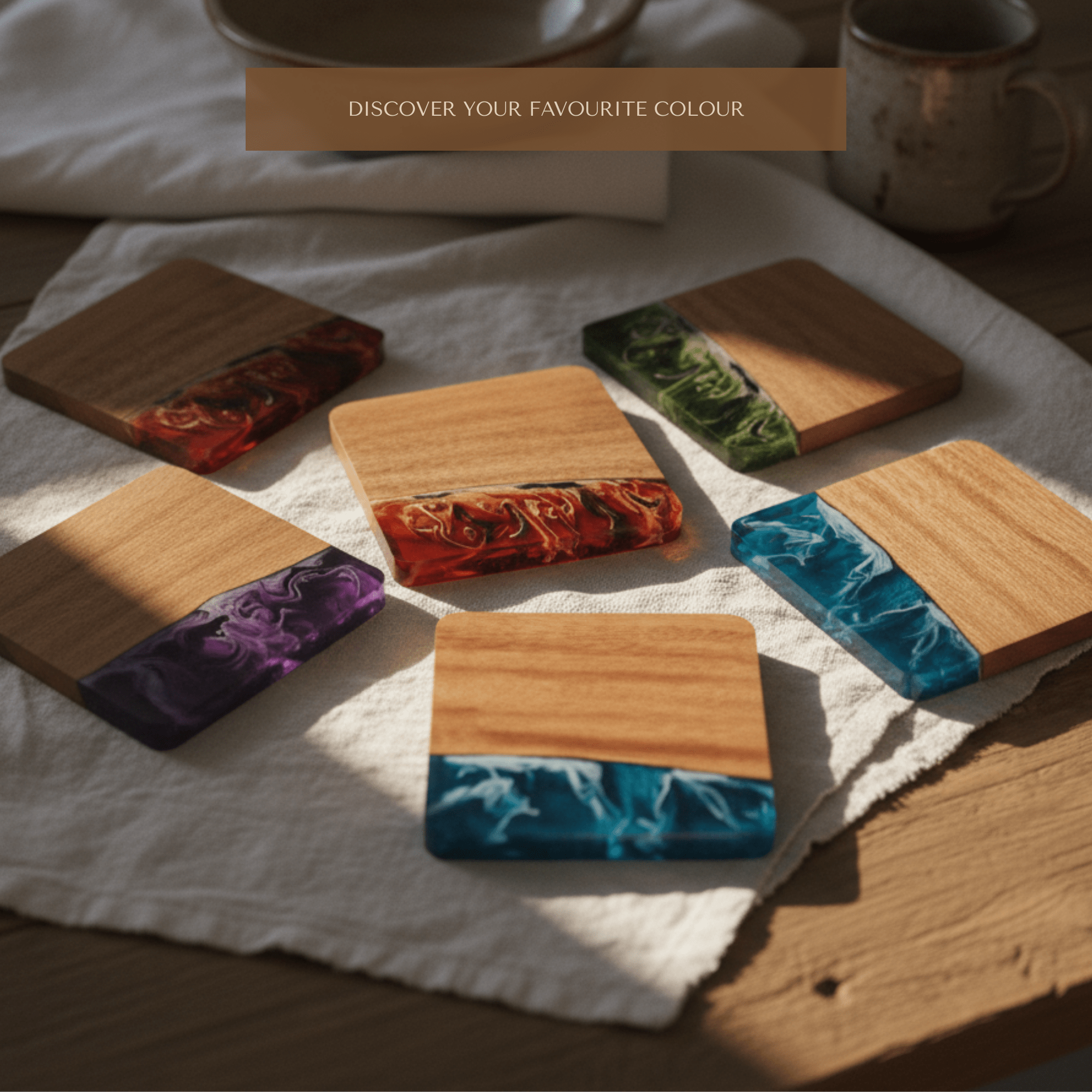 Resin & Wood Coasters