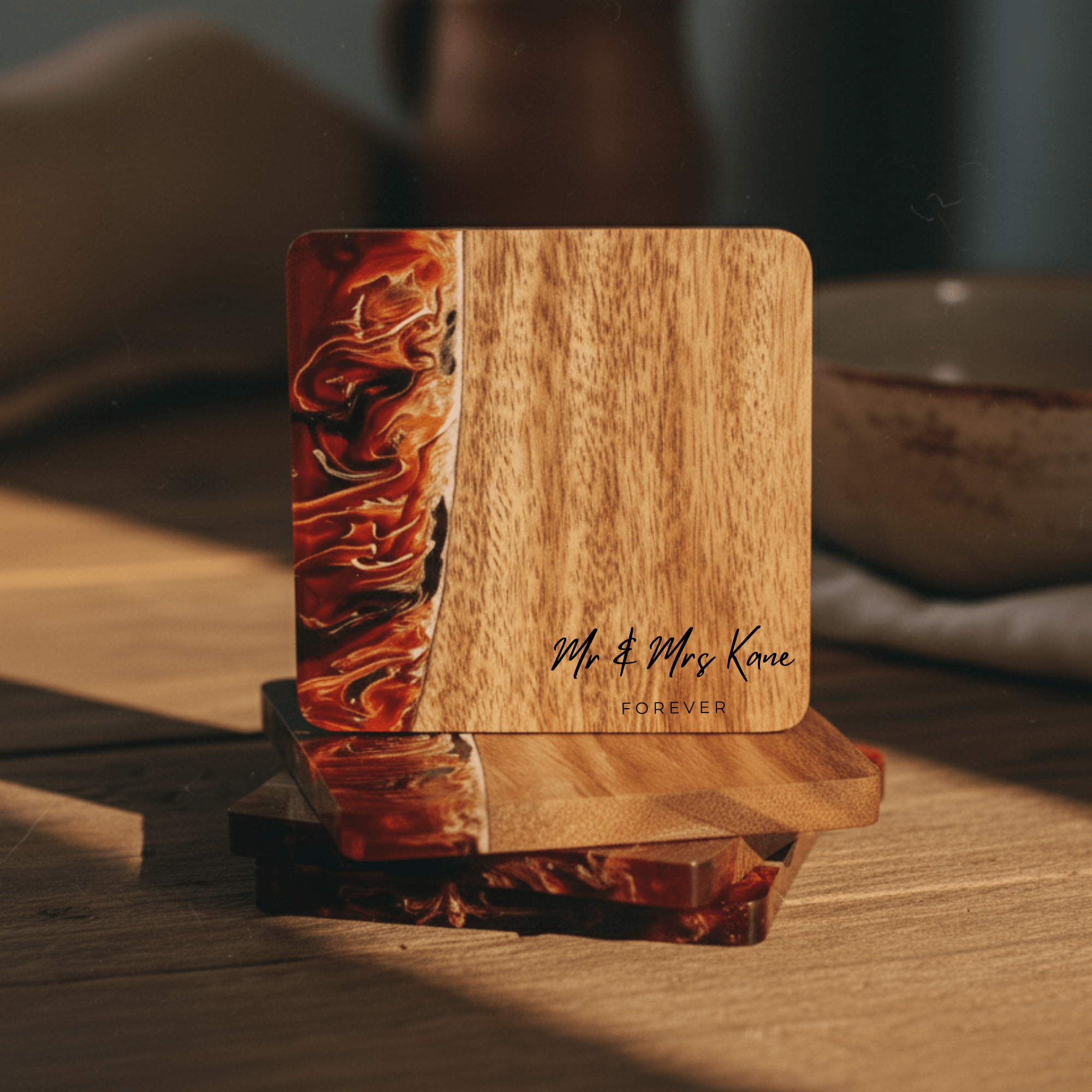 Resin & Wood Coasters