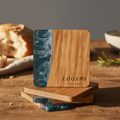 Resin & Wood Coasters