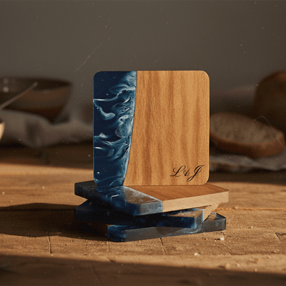 Resin & Wood Coasters
