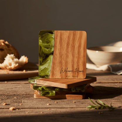 Resin & Wood Coasters