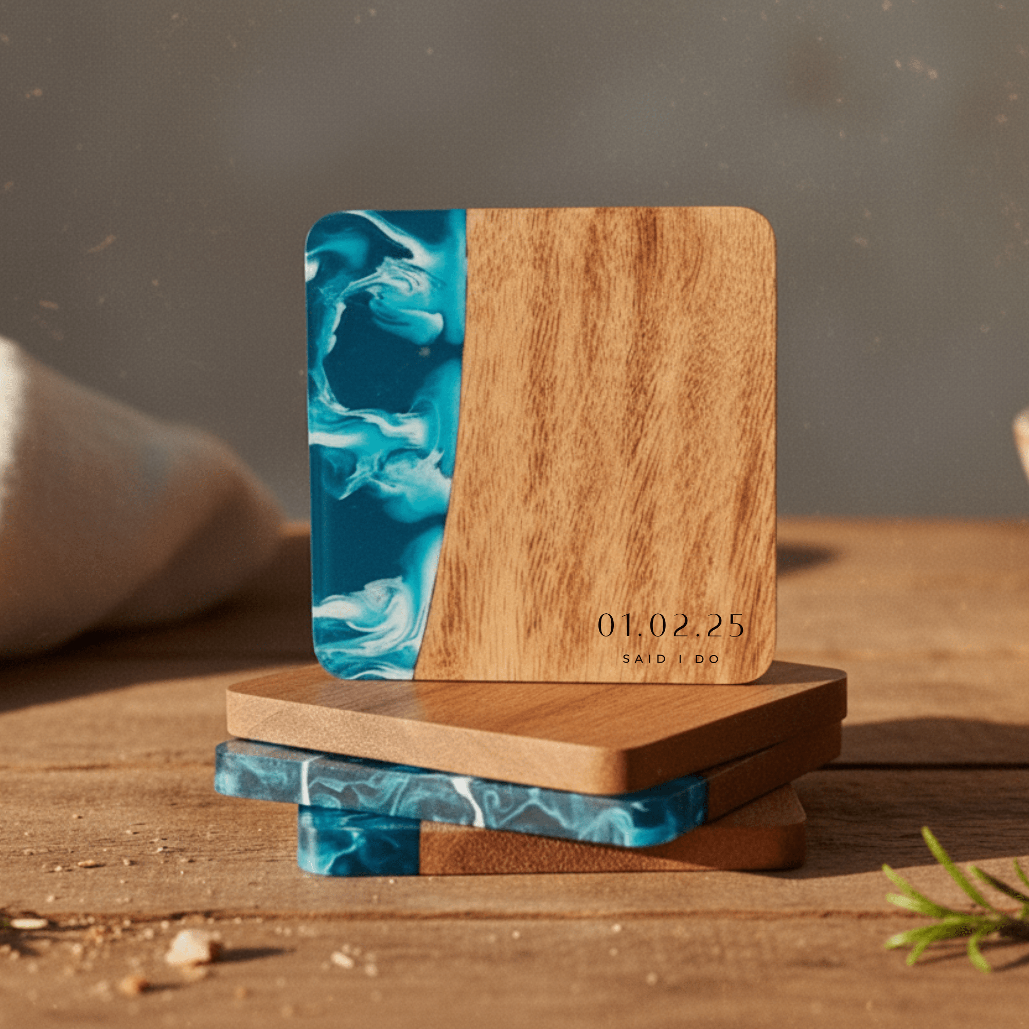 Resin & Wood Coasters