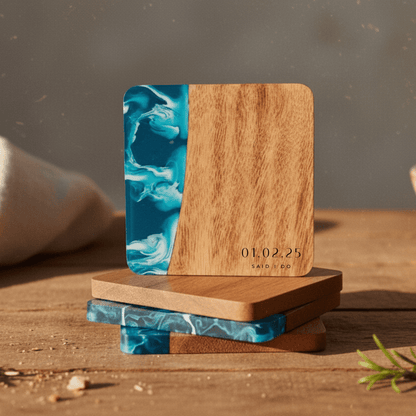 Resin & Wood Coasters