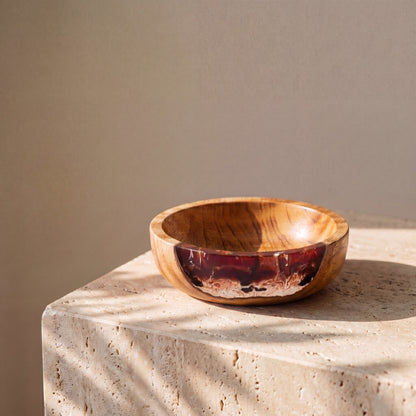 The Entertainer's Bundle in Burnt Ivory - Resin bowl hero