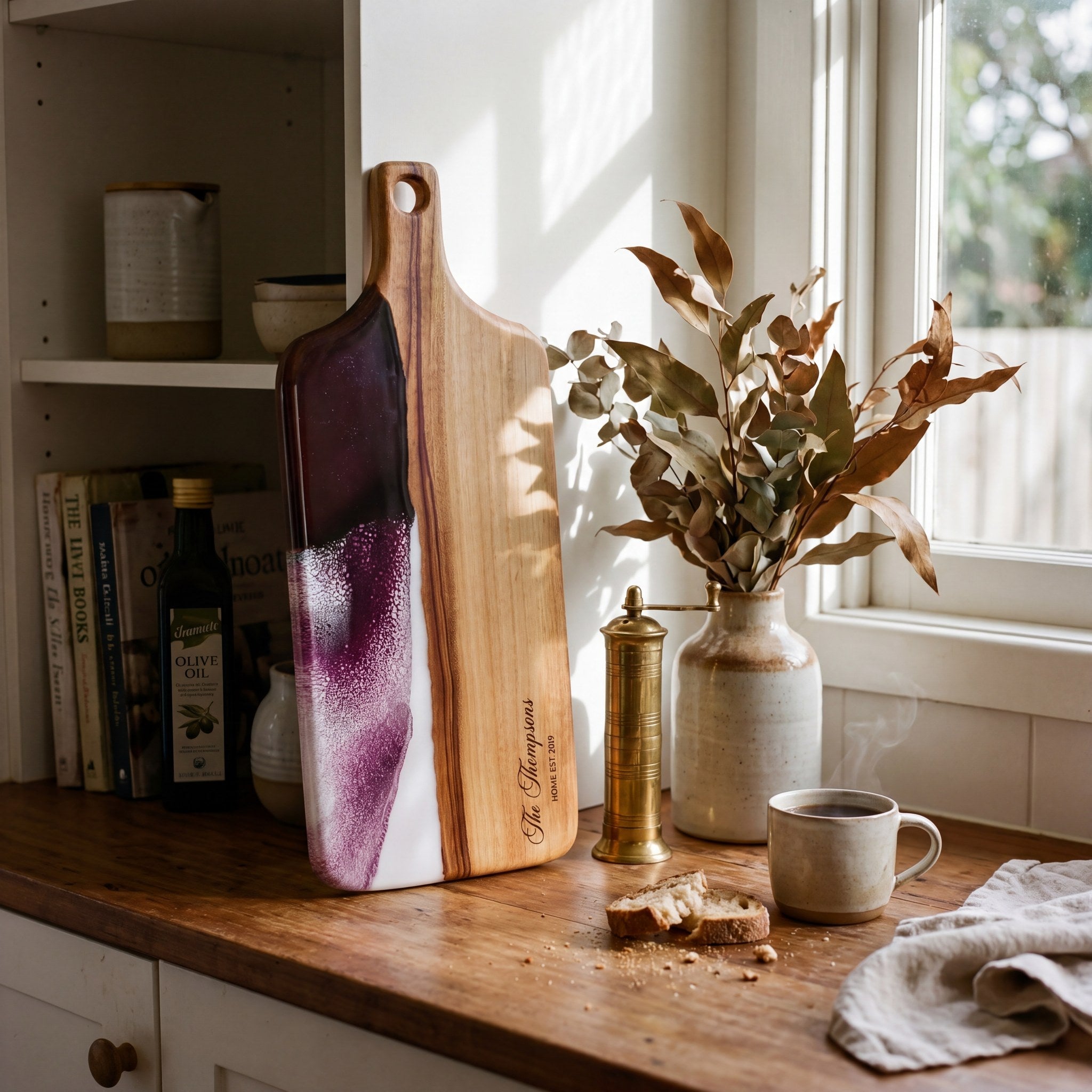 The Entertainer's Bundle in Lilac - Large paddle styled lifestyle setting