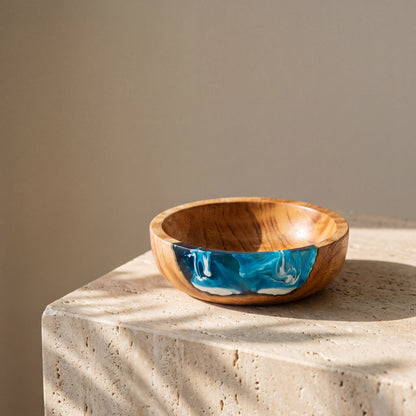 The Entertainer's Bundle in Seascape - Resin bowl hero