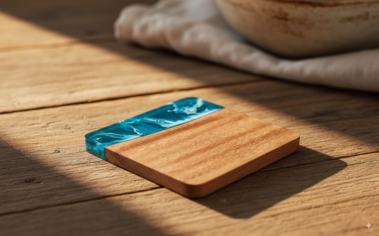 Resin & Wood Coasters