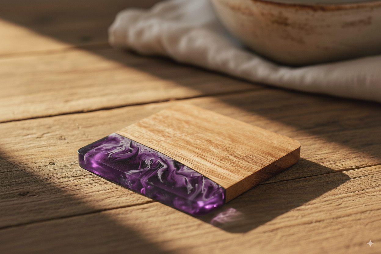 Resin & Wood Coasters