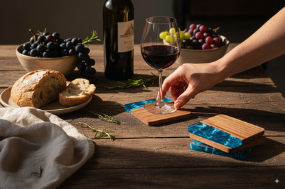 Resin & Wood Coasters