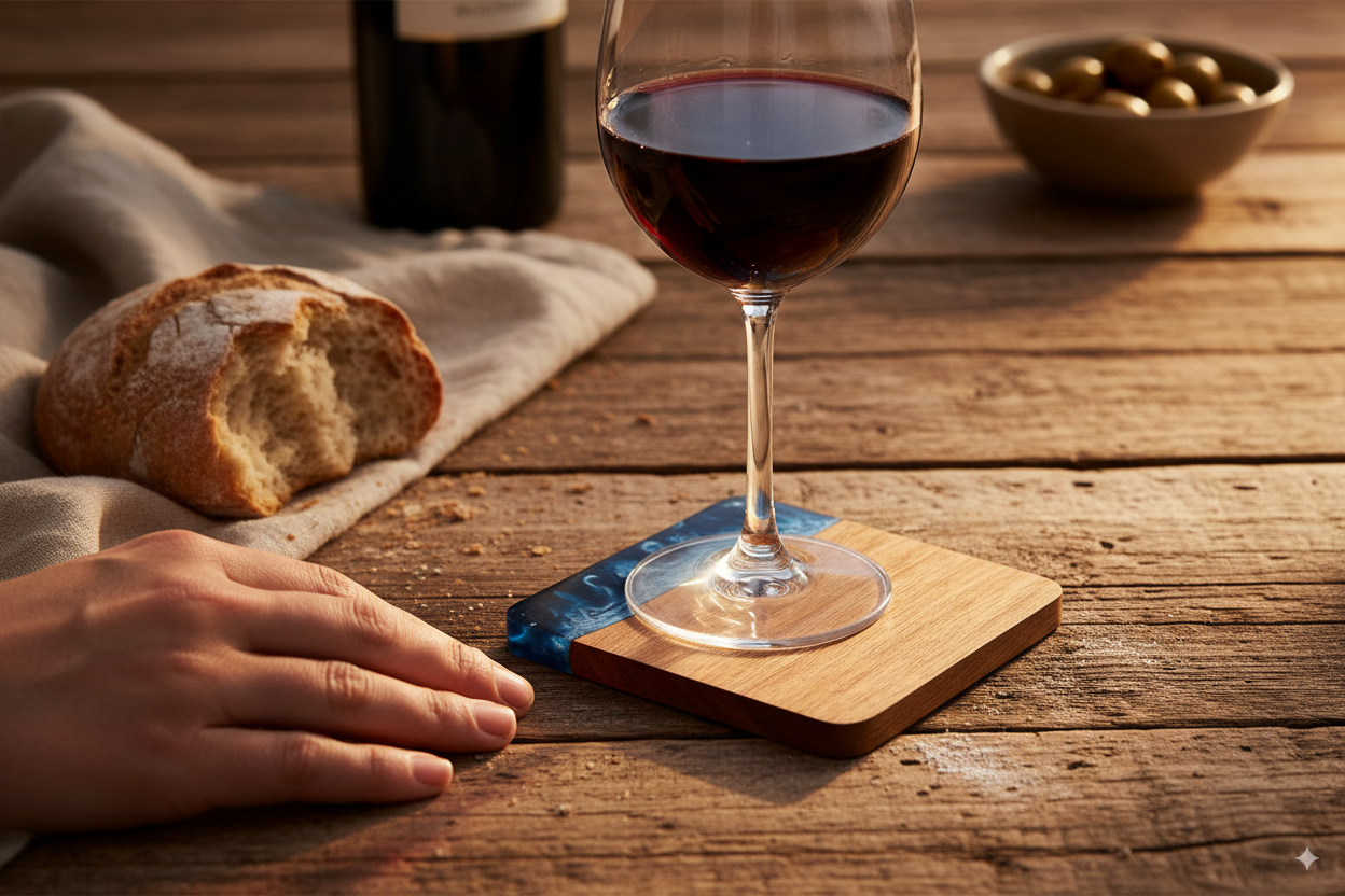 Resin & Wood Coasters
