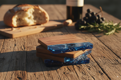 Resin & Wood Coasters