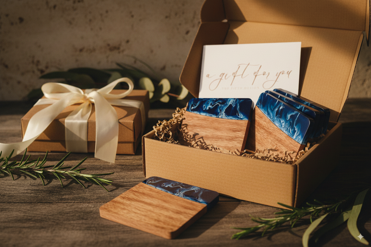 Resin & Wood Coasters