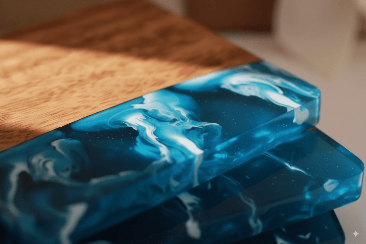 Resin & Wood Coasters