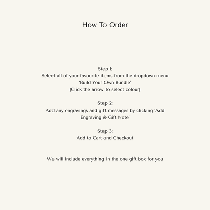 Build Your Own Bundle, Enjoy 15% Off