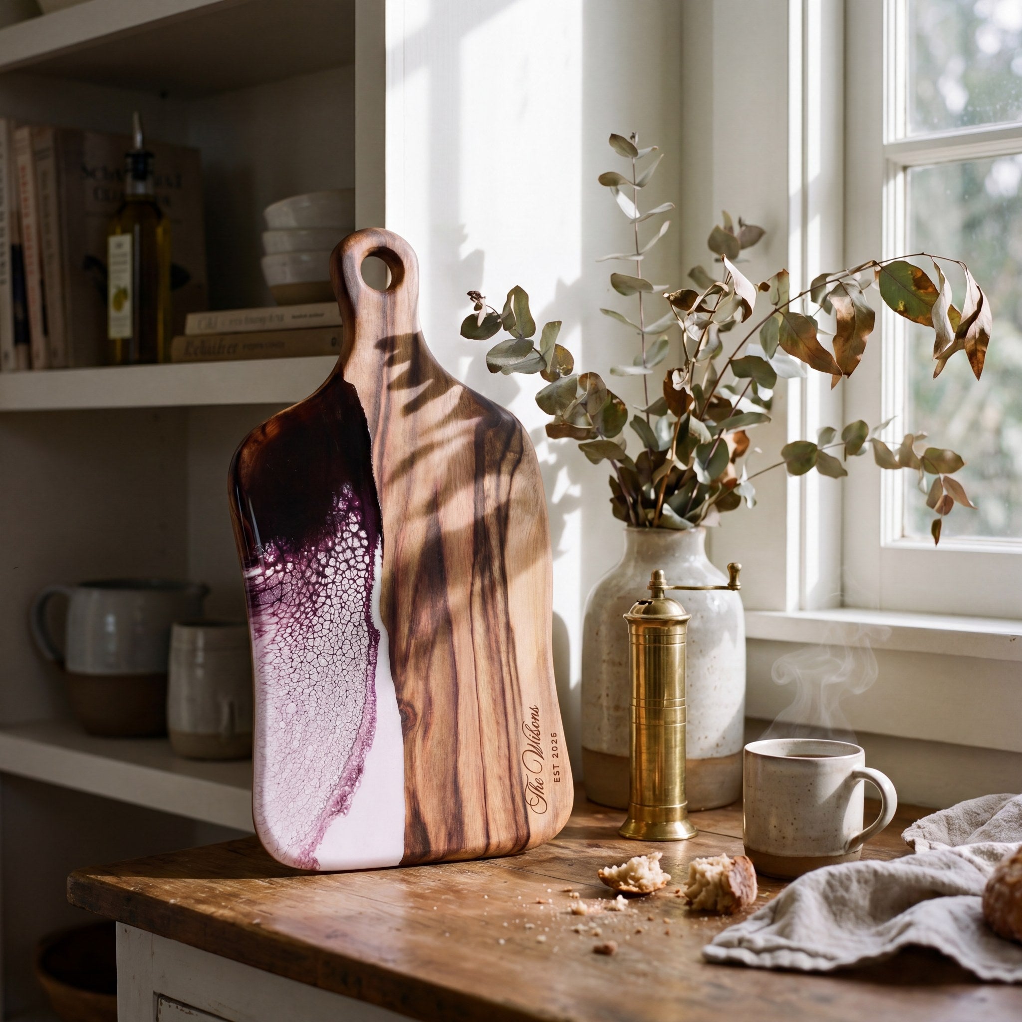 Medium Resin Paddle Board in Lilac - Housewarming styling #colour_lilac