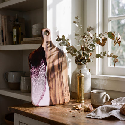 Medium Resin Paddle Board in Lilac - Housewarming styling #colour_lilac