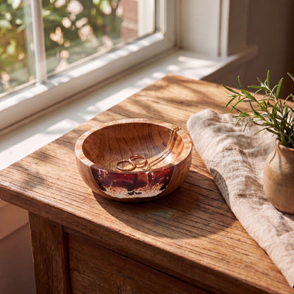 The Ultimate Gift Bundle in Burnt Ivory - Resin bowl styled
